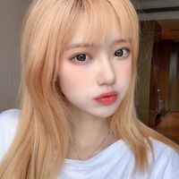 可爱女生吃点心头像(18)