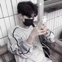 男生黑白头像不露脸(8)