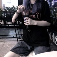 qq女生黑色头像(13)