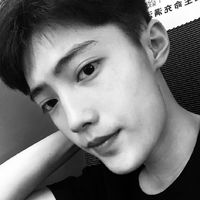 扇子男生头像