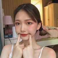 韩范短发头像女生头像背影(10)