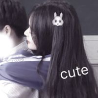 林依晨郑元畅情侣头像简笔画(14)