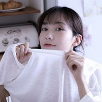 微信背影头像女素描(10)