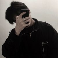 诡异黑暗的头像男生(2)