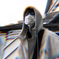 高清紫色头像男生挡脸干净(2)