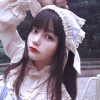 女生头像正脸中长发(6)