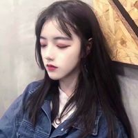 小清新头像女生唯美头上戴花(9)