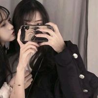 qq小清新头像女生闺蜜(7)