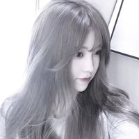 绿色带花头像女生头像