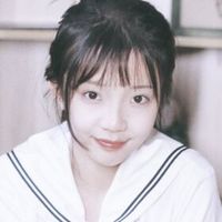 女生简笔画彩色qq头像(10)