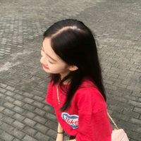 女生头像手写英语麻木(3)