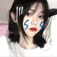 毛衣捂嘴女生头像(11)