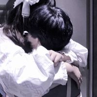 萤火之森侧面情侣头像(6)
