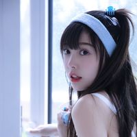 微信头像女酷带边框(20)