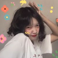 女生戴帽遮脸头像(18)