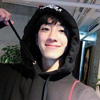 黑白头像 男生侧面(15)