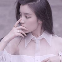 休闲女生背影头像(16)