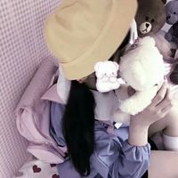 女生喝水美女头像(17)