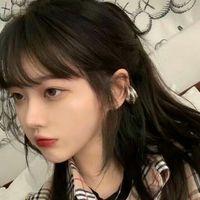 qq头像女生黑色简露(18)