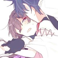 钢笔素描情侣头像