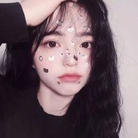 qq背带裤可爱女生头像(11)