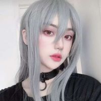 qq头像小清新女生侧脸(7)