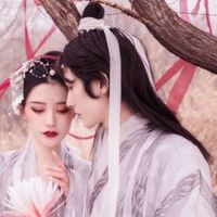 黑色情侣双人头像(4)
