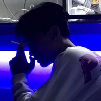 冬天背影男生头像(19)