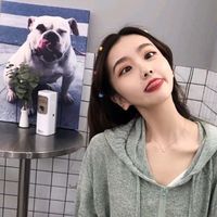 深蓝色超酷头像女生(12)