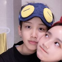简易情侣头像