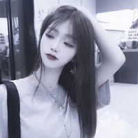 女生喝酒纹身头像(9)