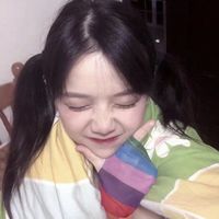 女生黄昏侧影头像(16)
