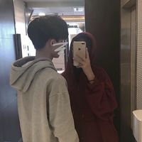 qq情侣头像 背影一男一女(5)