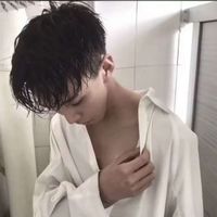 黑暗系动画头像男生(14)