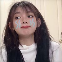 女生白色侧面头像(10)
