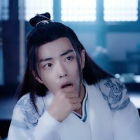 男人用狼做微信头像图片(18)
