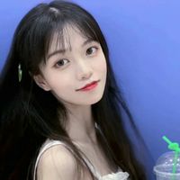 绿色头发美少女头像女生