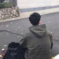 男生白色衬衫半身头像(8)
