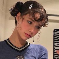 黑白欧美搞怪头像女生(5)