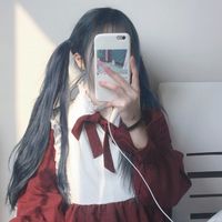 韩版清纯头像女生头像背影头像图片(10)