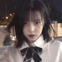 清纯灿烂笑容女生头像(9)