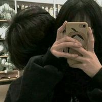 背影情侣头像 黑白头像(12)