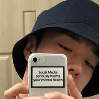 高清黑色男生头像(8)