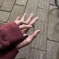 情侣头像小孩子一男一女背影(20)