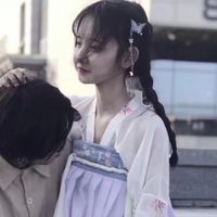 情侣头像手捧薰衣草(16)