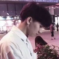qq情侣头像荧光字(5)