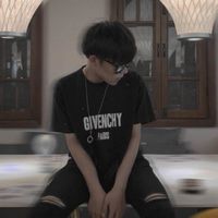 qq头像男生靠墙男(4)
