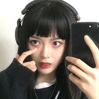 素雅美女微信头像侧面(16)