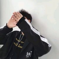 男生用手机挡脸qq头像(20)
