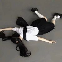高清灰色系头像女生头像(10)